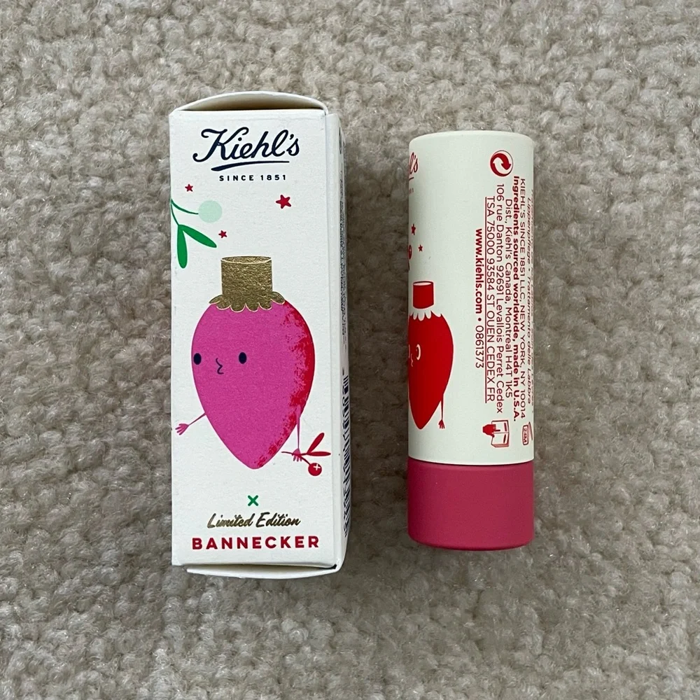 Kiehl's Butterstick Lip Treatment Simply Rose: Limited Edition Holiday Packaging